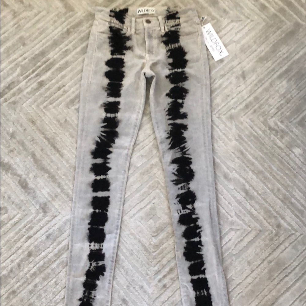 BRAND NEW Wildfox tie-dye Jeans